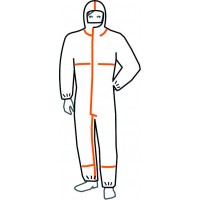 FATO DESCART. IGNÍFUGO BRANCO PROSHIELD FR FATO DESCART. IGNÍFUGO BRANCO PROSHIELD FR